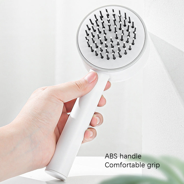 Portable Anti-Head Skin Static Styling Comb(White)