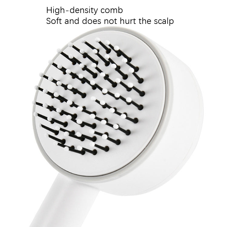 Portable Anti-Head Skin Static Styling Comb(White)
