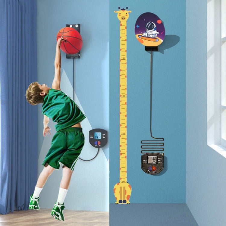 Children Heightening High Jump Training Equipment, Specification: Astronaut + Height Stickers