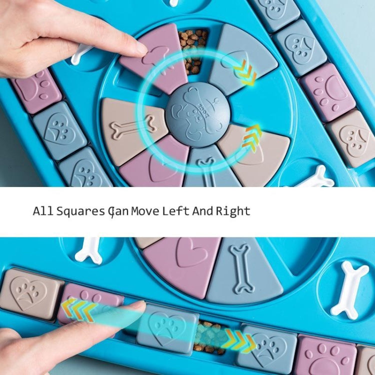 Slow Food Dog Bowl Pet Educational Interactive Toy