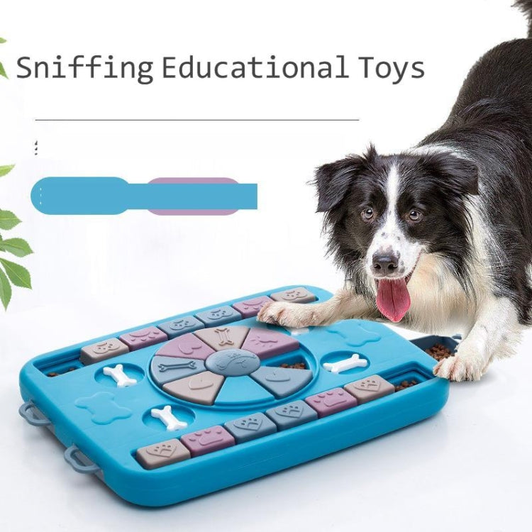 Slow Food Dog Bowl Pet Educational Interactive Toy
