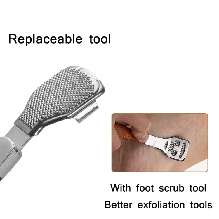 Pedicure Knife For Dead Skin Calluses Tool Set, Specification: Stainless Steel Iron Box