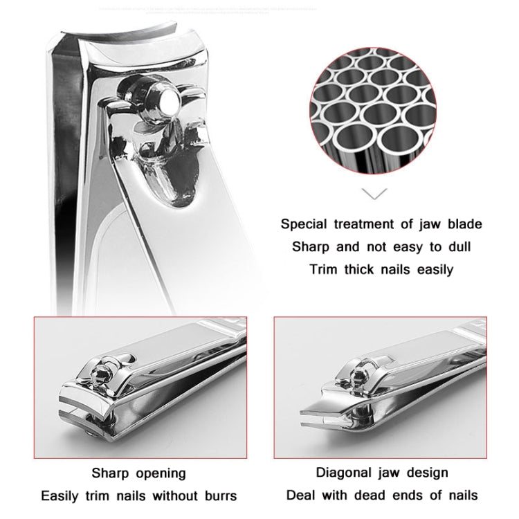 3 PCS Stainless Steel Nail Trimming Grooming Set