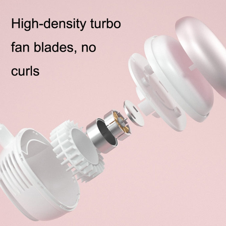 F08 Aluminum Alloy Bladeless USB Hanging Neck Fan