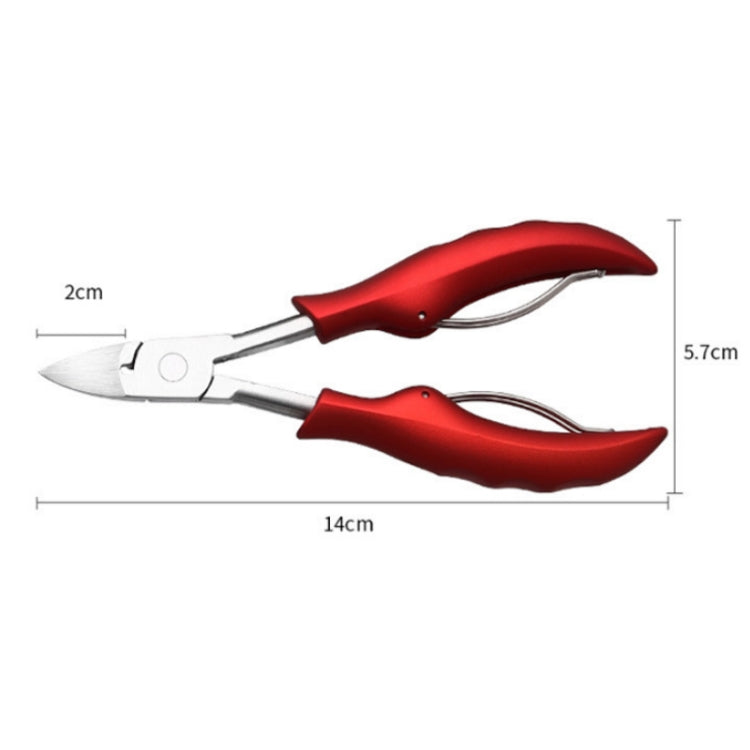 3 PCS Stainless Steel Nail Clippers Olecranon Dead Skin Pliers Set