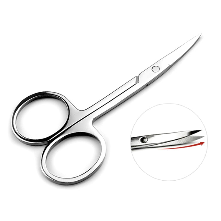 5 PCS Stainless Steel Elbow Eyebrow Trimming Scissors