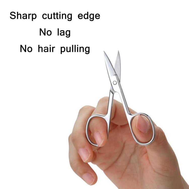 5 PCS Stainless Steel Elbow Eyebrow Trimming Scissors