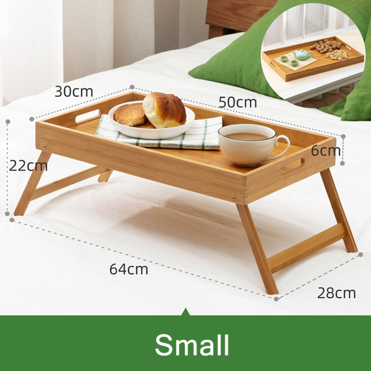 Foldable Laptop Desk Bedroom Writing Desk, Size: Small 50cm
