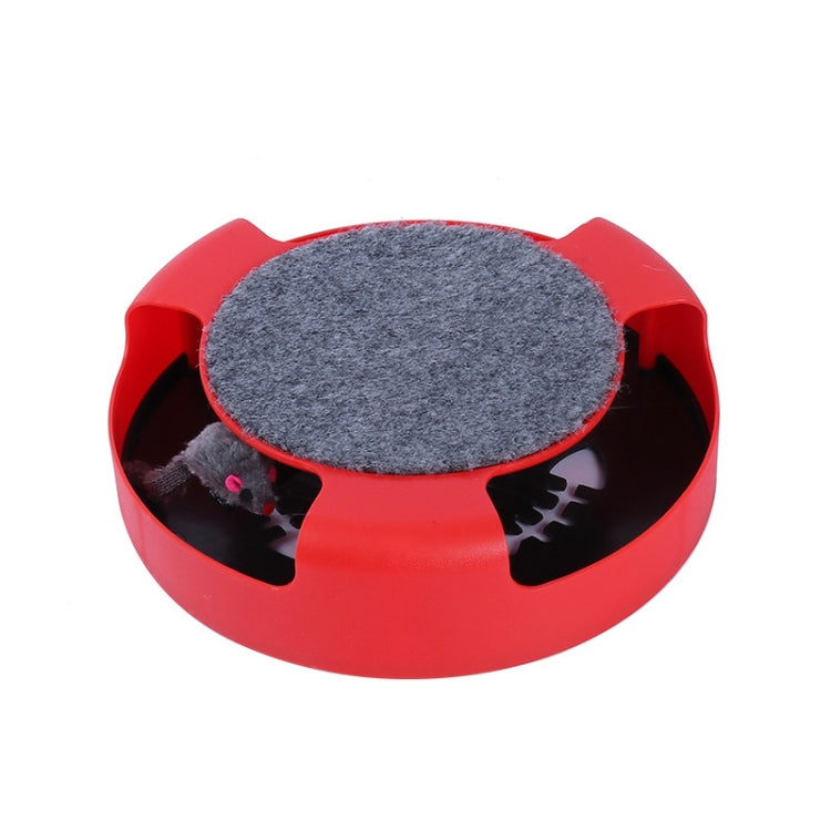C-034 Spinning Cat Turntable Puzzle Play Board