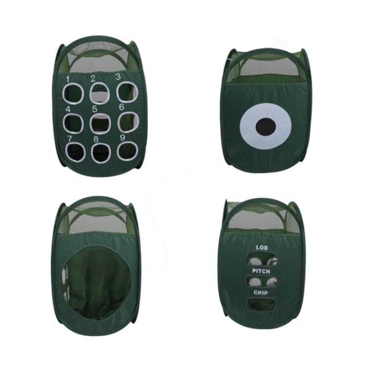 Golf Four Sides Strike Target Practice Net(Green)