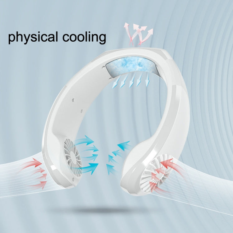 FS-068 Refrigeration Cooling Portable USB Hanging Neck Fan