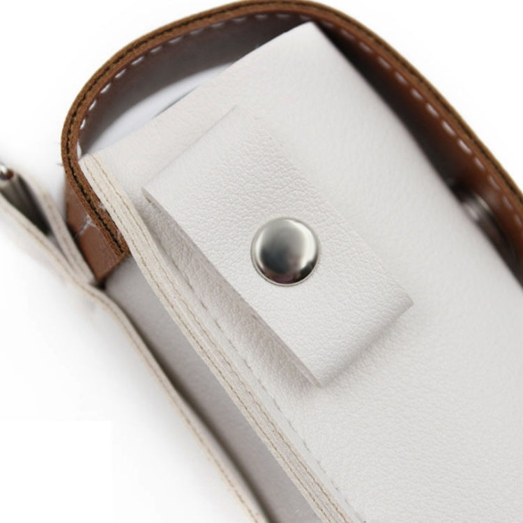 2 PCS Splicing Leather Portable Mini Golf Protective Bag