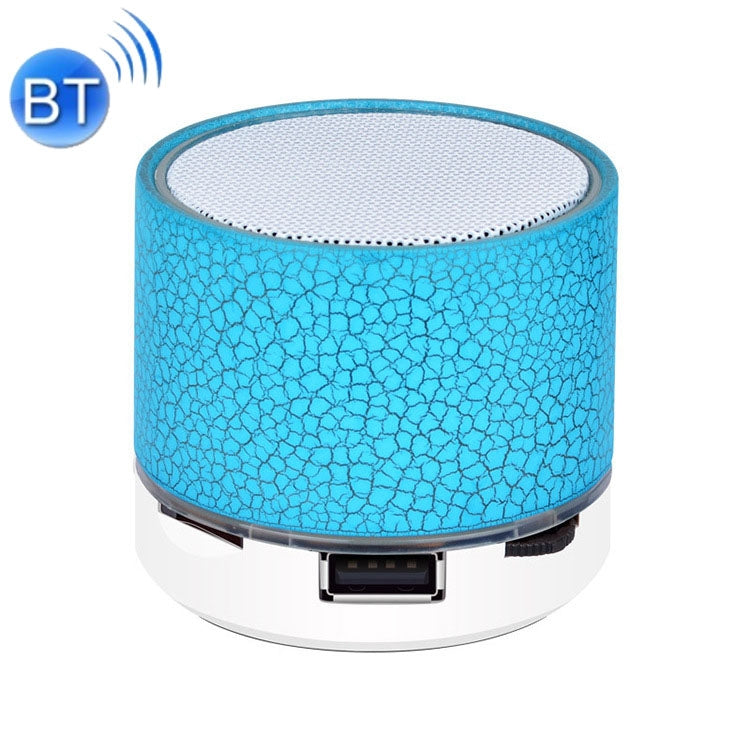A9 Mini Crack Pattern Wireless Bluetooth Card Speaker