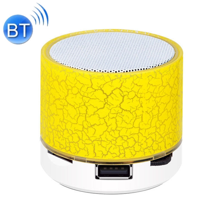 A9 Mini Crack Pattern Wireless Bluetooth Card Speaker