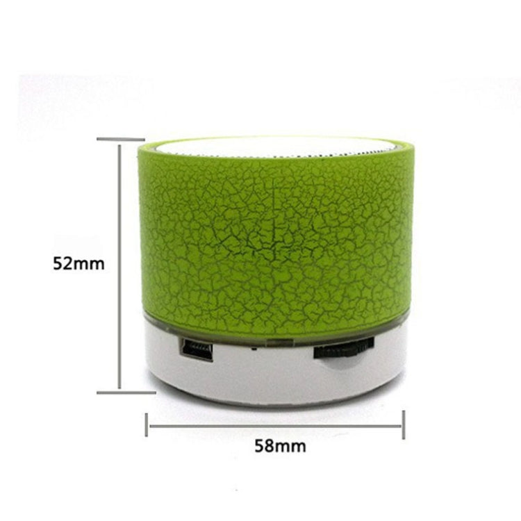 A9 Mini Crack Pattern Wireless Bluetooth Card Speaker