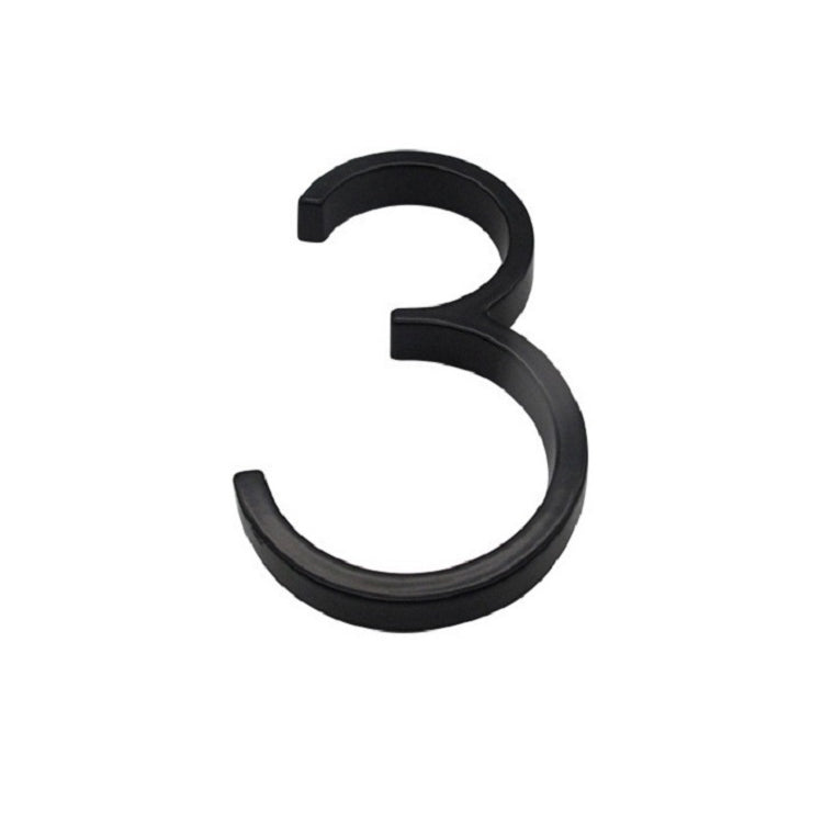 Zinc Alloy Digital House Number, Specification: 3