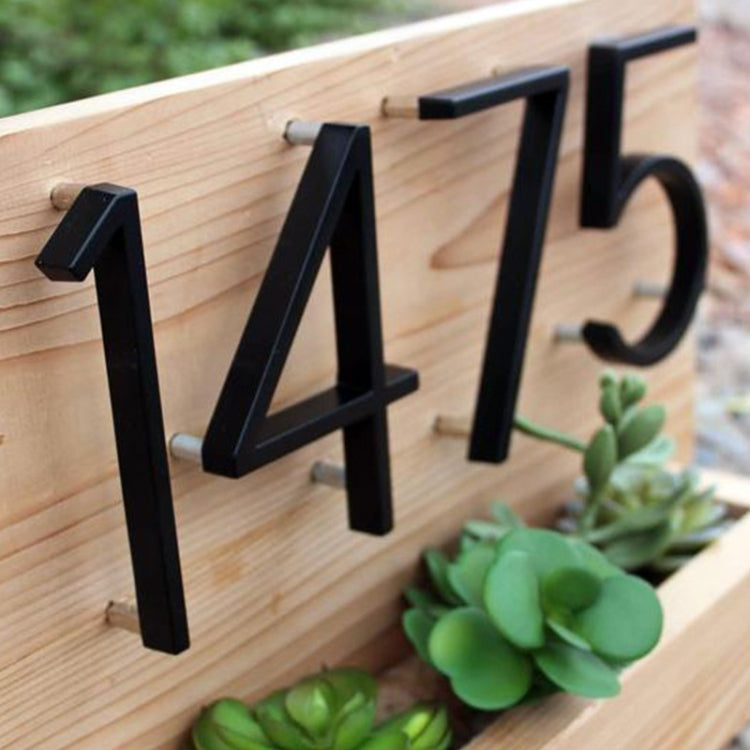 Zinc Alloy Digital House Number, Specification: 3