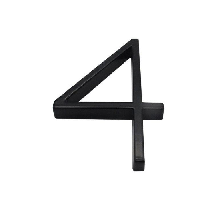 Zinc Alloy Digital House Number, Specification: 4