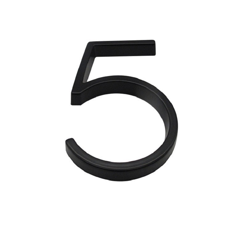 Zinc Alloy Digital House Number, Specification: 5