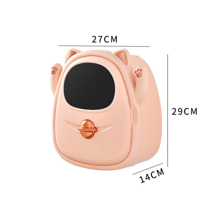 8282 Bathroom Multi-Function Contains Waterproof Large Capacity Tissue Box(Cherry Pink)
