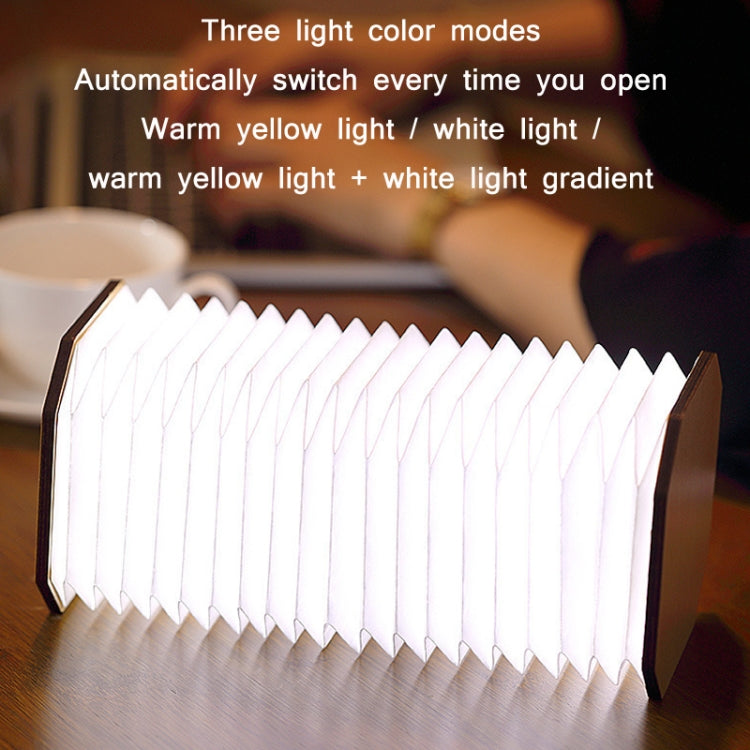 LED Portable Foldable Flip DuPont Paper Night Light