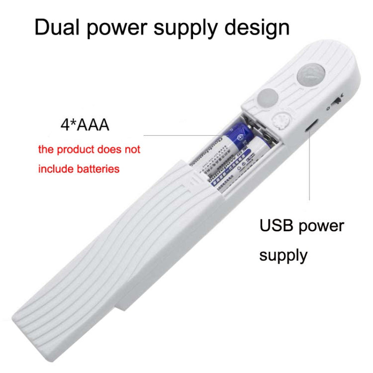 2 PCS GD01 Human Body Infrared Sensor Battery Box(White)