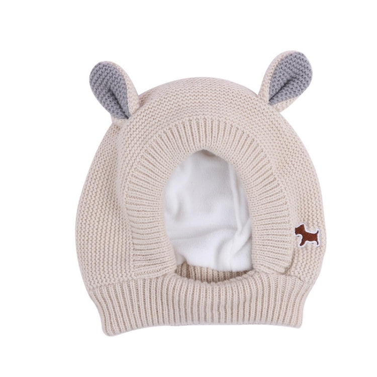 Autumn And Winter Warm Knitted Rabbit Ears Pet Hat