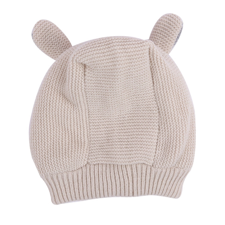 Autumn And Winter Warm Knitted Rabbit Ears Pet Hat