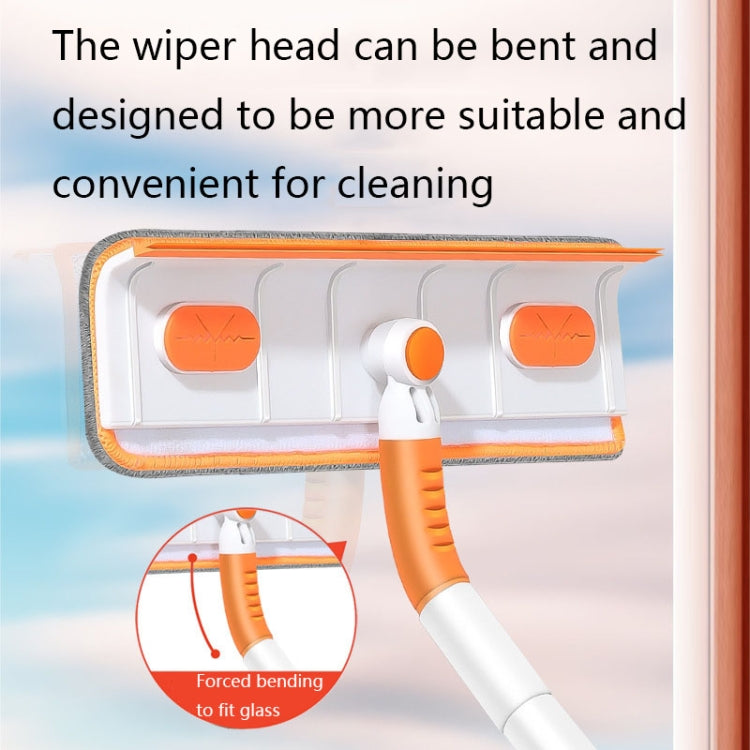 JS-6830 Household Scratch/Wipe Integrated Glass Cleaning Tool, Spec: Cleaner + 1 Wipe
