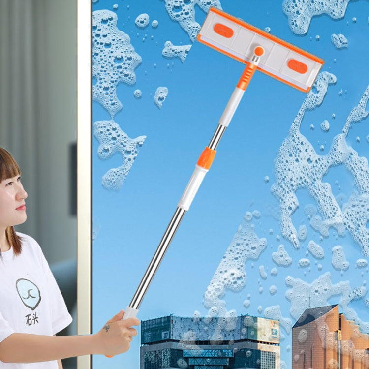 JS-6830 Household Scratch/Wipe Integrated Glass Cleaning Tool, Spec: Cleaner + 3 Wipe