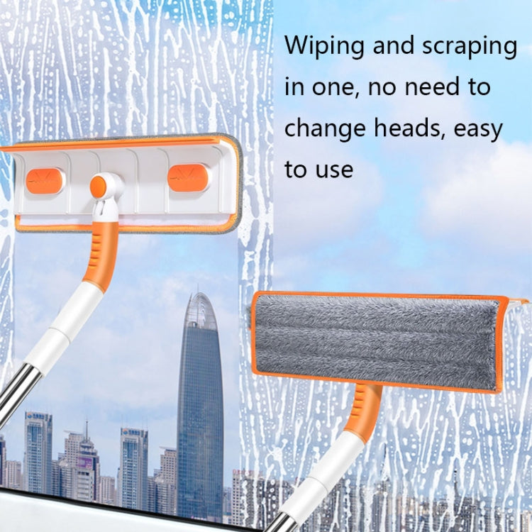 JS-6830 Household Scratch/Wipe Integrated Glass Cleaning Tool, Spec: Cleaner + 5 Wipe