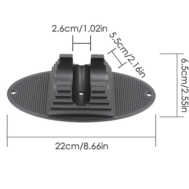 Scooter Fixed Parking Rack Children Bicycle Wheel Pad(Black)