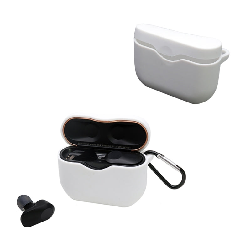2 PCS Bluetooth Earphone Silicone Protective Cover with Hook For Sony WF-1000XM3