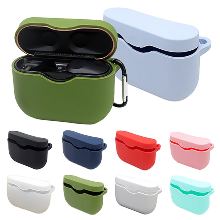 2 PCS Bluetooth Earphone Silicone Protective Cover with Hook For Sony WF-1000XM3