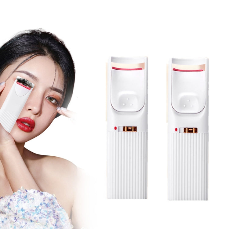 2 PCS Zero Damage Electric Curling Eyelash Curler Beauty Eyelash Curler