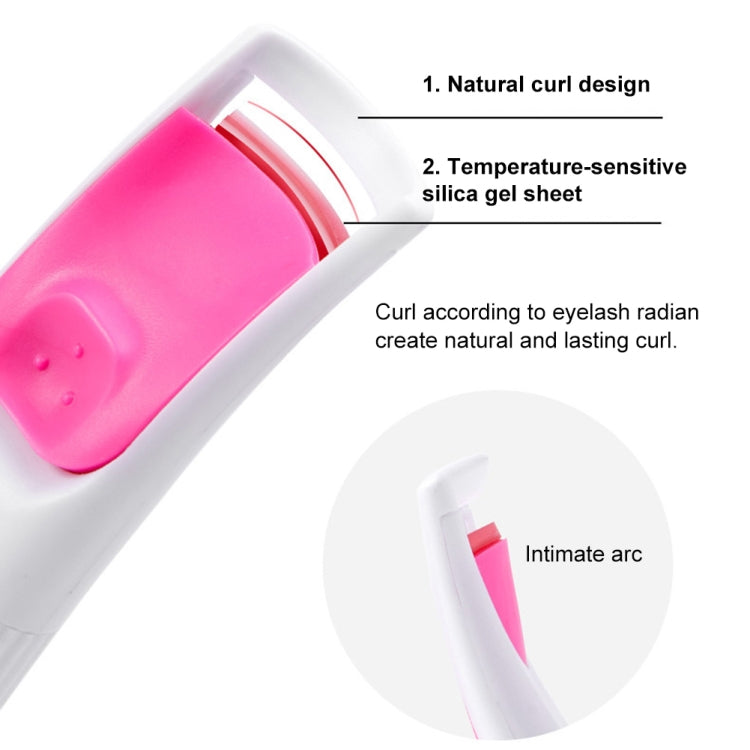 2 PCS Zero Damage Electric Curling Eyelash Curler Beauty Eyelash Curler