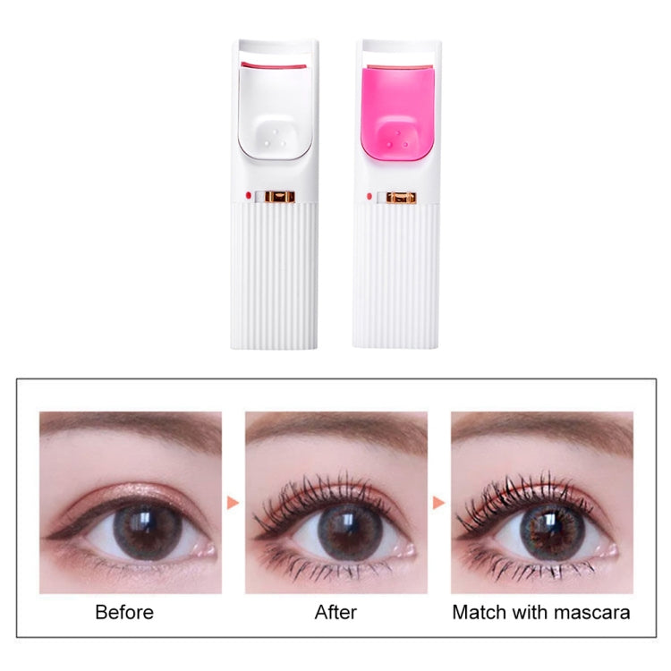 2 PCS Zero Damage Electric Curling Eyelash Curler Beauty Eyelash Curler
