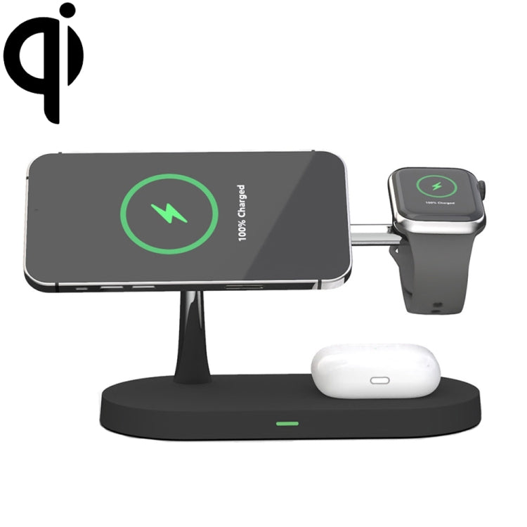 X452 3 in 1 Multifunctional 15W Wireless Charger with Night Light Function