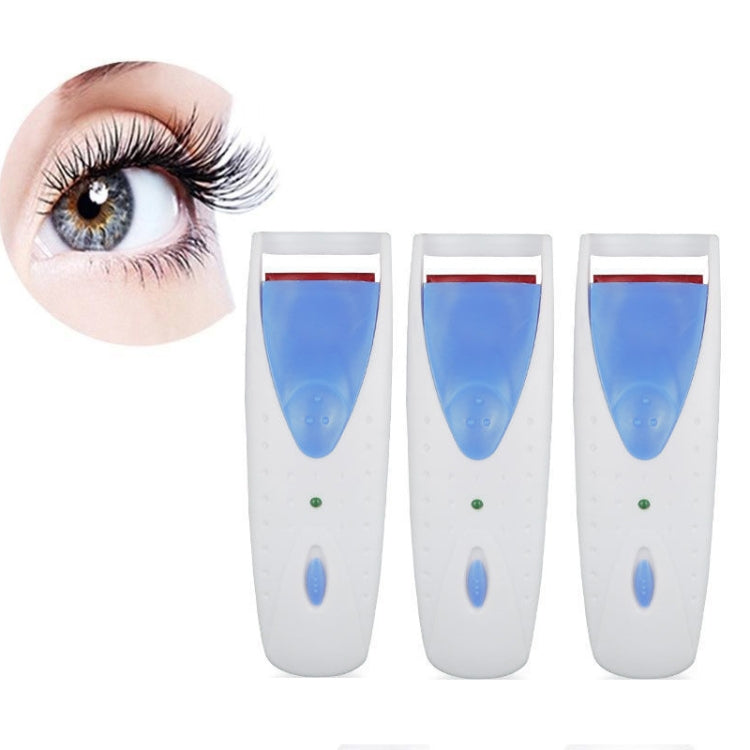 3 PCS Electric Eyelash Curler Heating Styling Electric Eyelash Curler