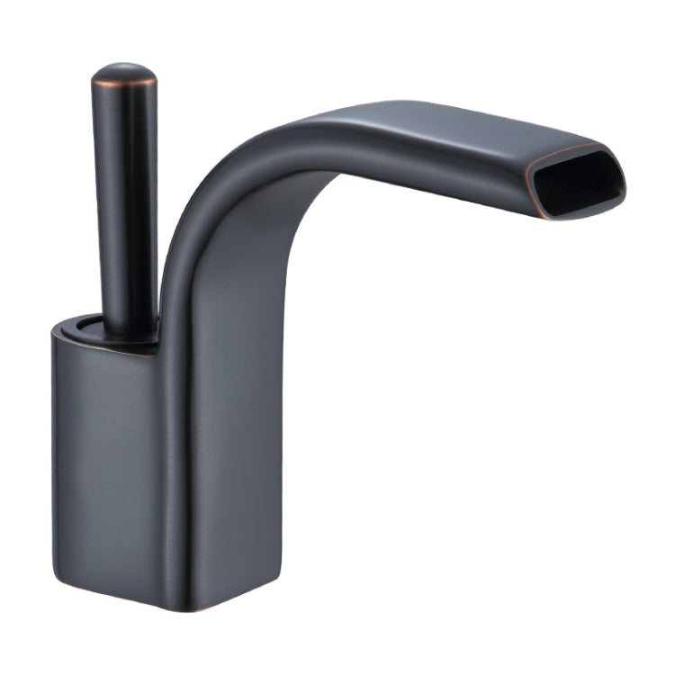 Bathroom All Copper Basin Hot And Cold Water Faucet, Specification: Black Ancient