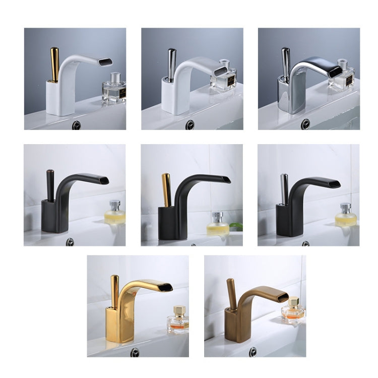 Bathroom All Copper Basin Hot And Cold Water Faucet, Specification: Black Ancient