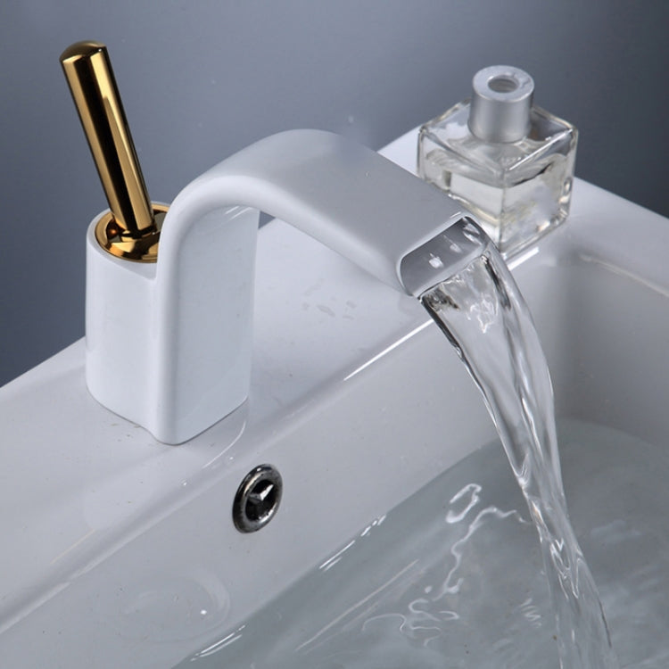 Bathroom All Copper Basin Hot And Cold Water Faucet, Specification: Black Silver