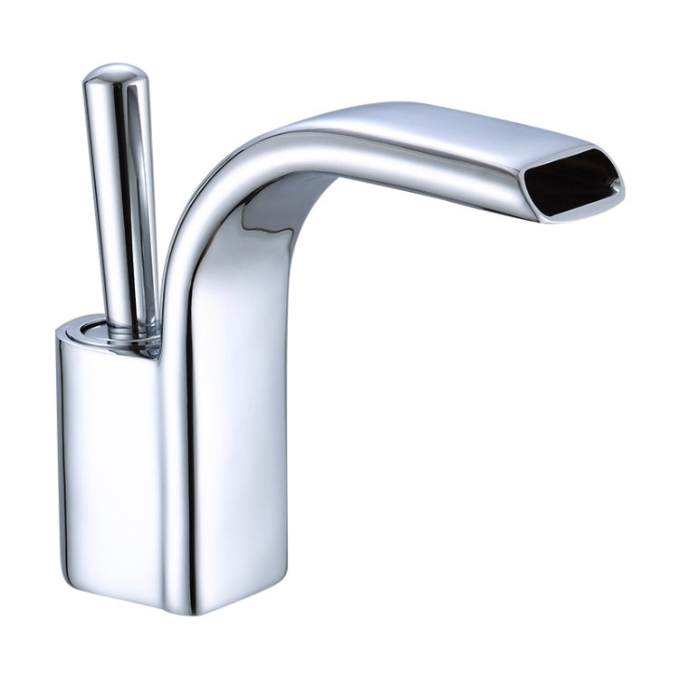 Bathroom All Copper Basin Hot And Cold Water Faucet, Specification: Silver