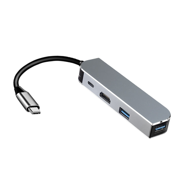 4 In 1 Multifunctional USB3.0 Type-C Extension HUB Adapter(THL009)