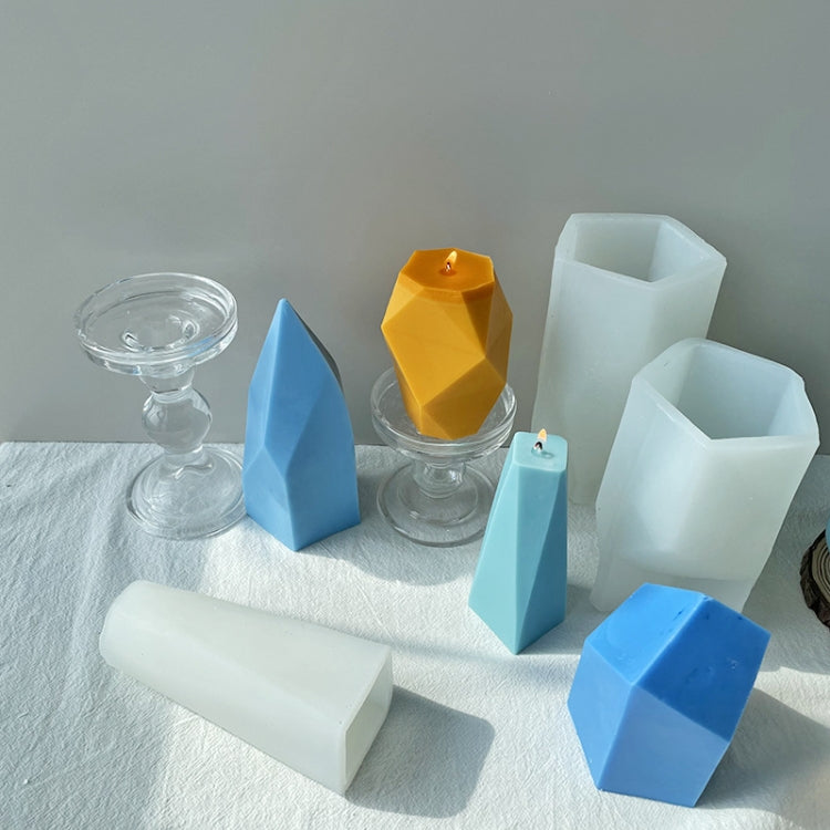 2 PCS Stone Soap Handmade Soap Soap Scented Candle Silicone Mold Pointed