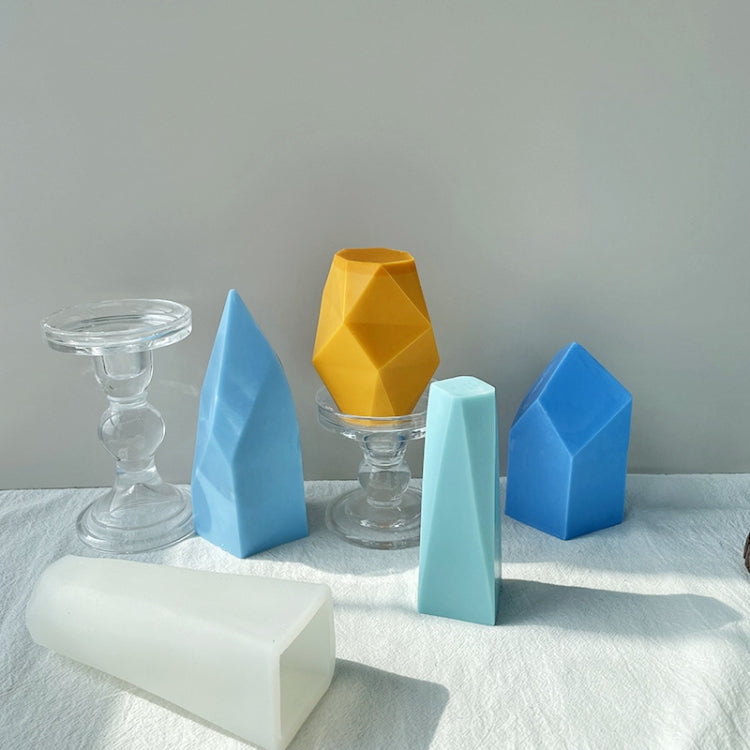 2 PCS Stone Soap Handmade Soap Soap Scented Candle Silicone Mold Quadrilateral