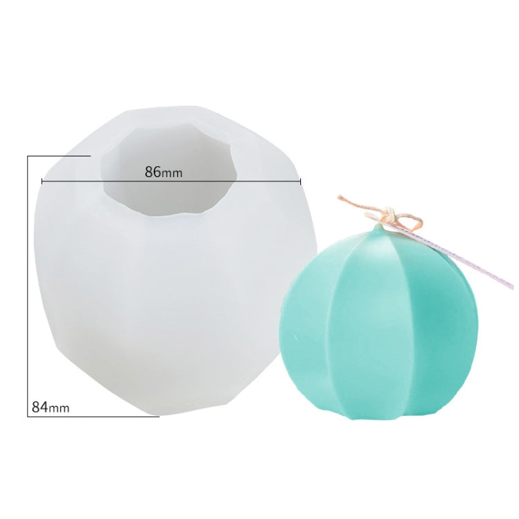 Scented Candle Silicone Mold DIY Handmade Soap Mold, Specification: Lantern