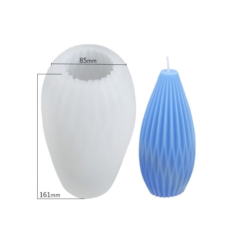 Scented Candle Silicone Mold DIY Handmade Soap Mold, Specification: Bottle-shaped