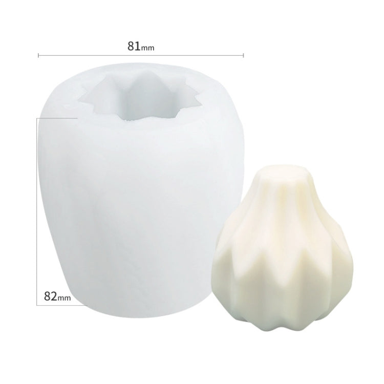 Scented Candle Silicone Mold DIY Handmade Soap Mold, Specification: Multi-star