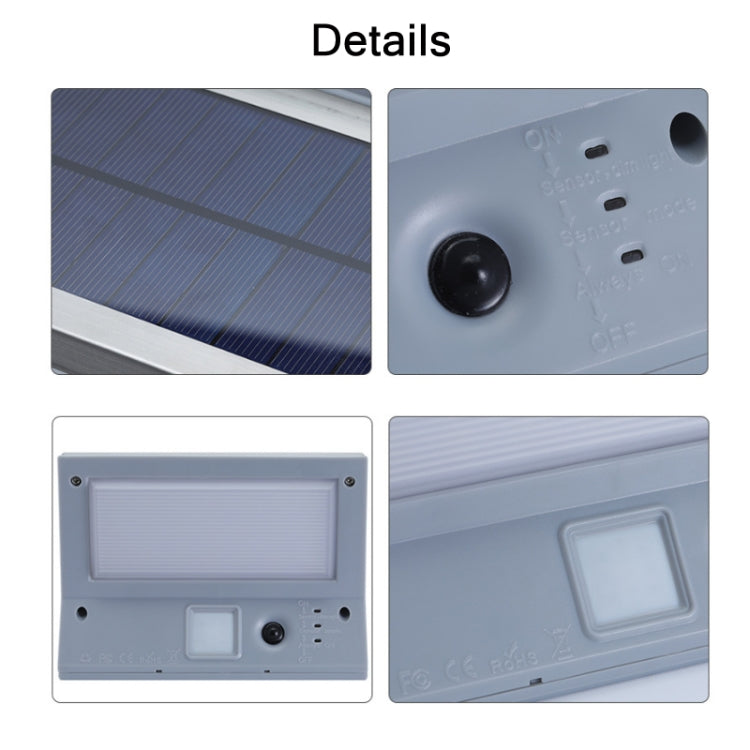 Outdoor Solar Body Sensing LED Lighting Wall Light